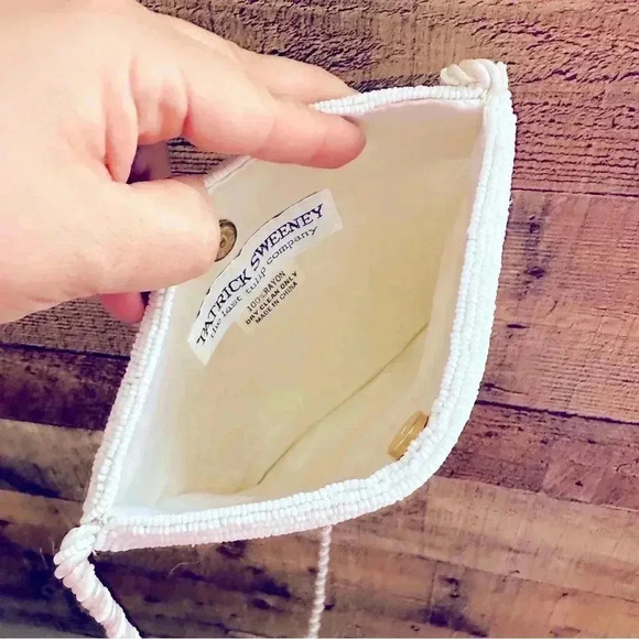 NWOT Patrick Sweeney The Last Tulip Company Vintage Sequin Purse - Picture 8 of 8